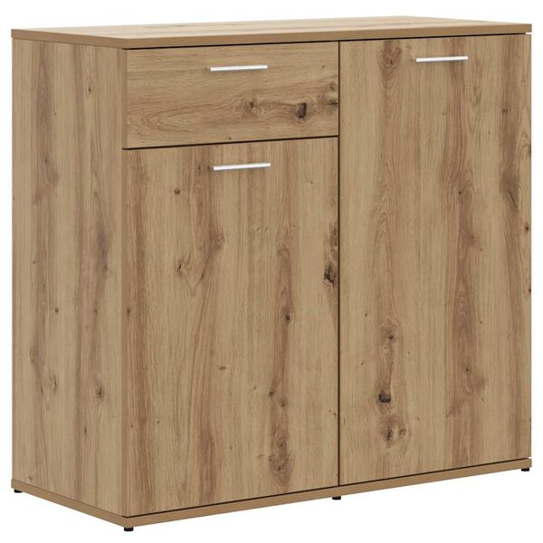 vidaXL puhvetkapp Artisan Oak 80x36x75 cm Engineered Wood