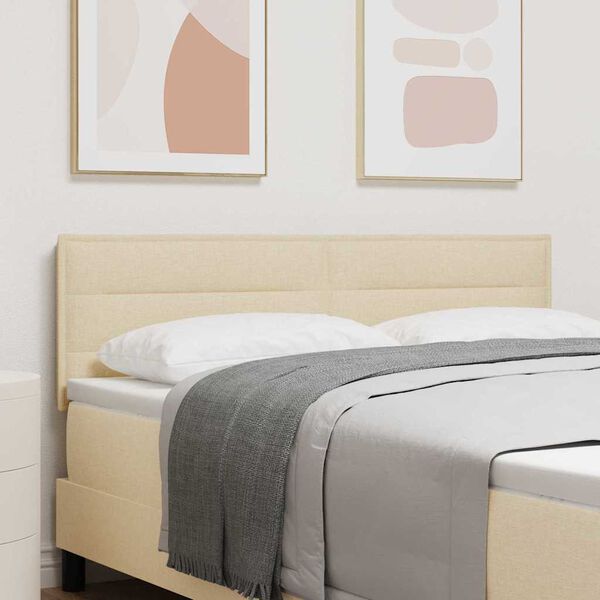 vidaXL Peats peaga cream 144 cm Kunstnahk