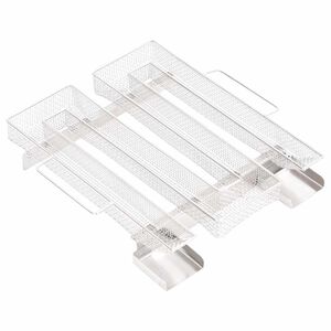 vidaXL k&uuml;lmsuitsu generaator 4-k&uuml;ljeline 22,5 cm roostevaba teras