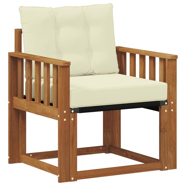 vidaXL V&auml;li diivanikomplekt Tugev acacia puit ja Textilene