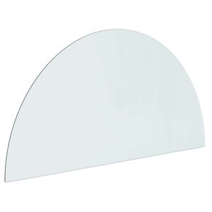 vidaXL Kaminaklaasi plaat L&auml;bipaistev 1000 x 500 mm Klaas