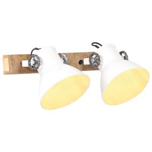 vidaXL tööstuslik seinalamp valge 45 x 25 cm E27