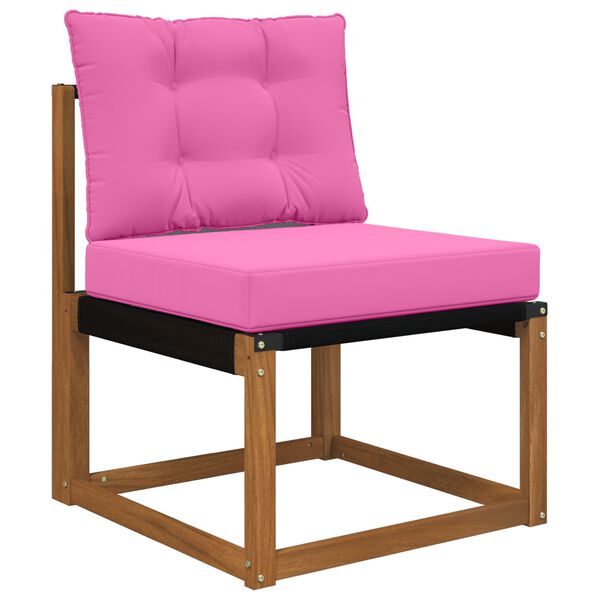 vidaXL V&auml;lim&ouml;&ouml;blitugi patja 2 pcs Roosa Pol&uuml;ester