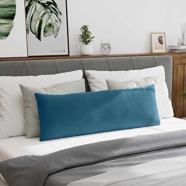 vidaXL Diivanipadjad 2 pcs Sinine 120 x 40 cm Korter kangas