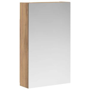 vidaXL Vannitoa peeglikapp Artisani tamme 30 x 10,5 x 50 cm Tehispuit