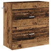 vidaXL Vannitoa all oleva kraani kapp Vana puit 78,5 x 37,5 x 81 cm