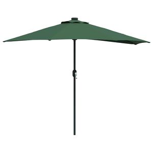 vidaXL Aed Parasol Pool Roheline 294 x 150 x 224 cm kangas