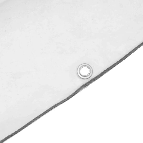 vidaXL Kattekangas aukudega L&auml;bipaistev 4 x 8 m Polyethylene