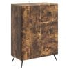 vidaXL K&otilde;ide sahtliga Suitsutatud tamm 66 x 34,5 x 90 cm Tehispuit