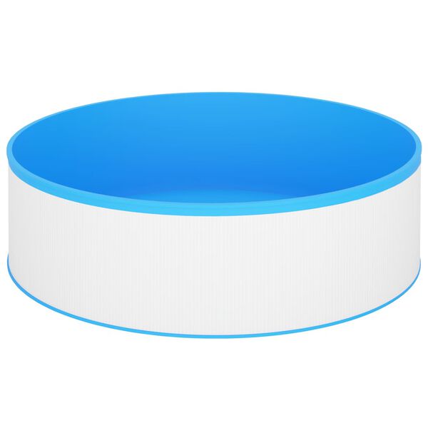 vidaXL lastebassein rippuva pinnapuhastaja ja pumbaga 350x90 cm valge