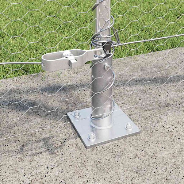 vidaXL Aiapost H&otilde;bedane 10 x 1 m (25 mm v&otilde;rgu) Teras