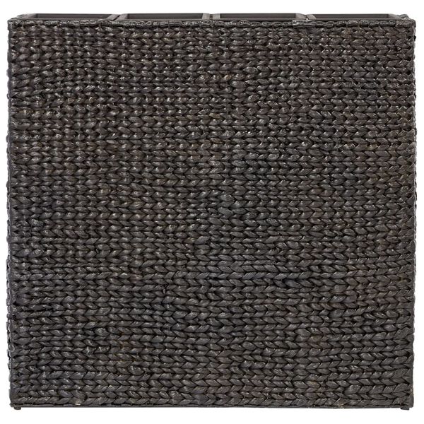 vidaXL aia taimekast 4 potiga, vesihüatsint, must