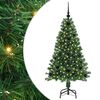 vidaXL Tehisj&otilde;ulupuu Roheline 120 cm PVC ja Teras ja Plast