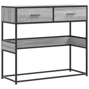 vidaXL konsoollaud Hall Sonoma 90x35x80 cm Engineered Wood