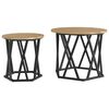 vidaXL K&uuml;lglaud 2 pcs K&auml;sit&ouml;&ouml;puu 50 x 50 x 40 cm