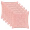 vidaXL Diivanipadi 6 tk HOUTEN Roosa 30 x 30 cm Vale k&uuml;&uuml;liku