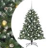 vidaXL Tehisj&otilde;ulupuu Roheline 120 cm PVC, Plastikk ja Teras