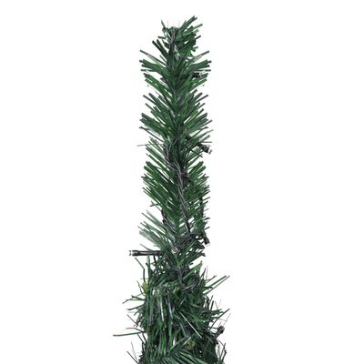vidaXL valgustatud pop-up kunstkuusk, roheline, 210 cm