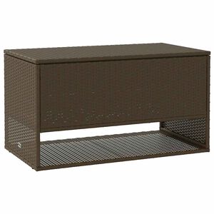 vidaXL aiapadjakast, pruun, 100 x 55 x 55,5 cm, pol&uuml;rotang