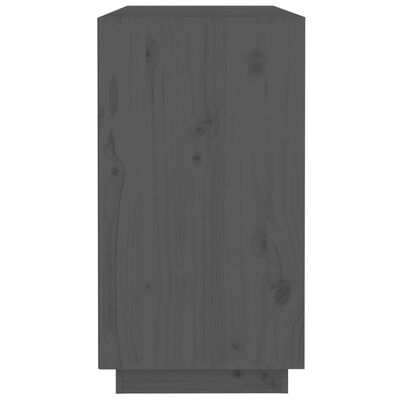 vidaXL puhvetkapp, hall, 100x40x75 cm, täismännipuit