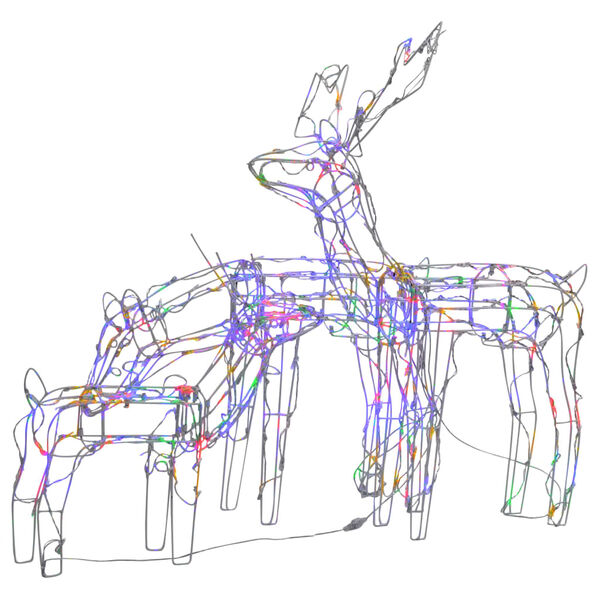 vidaXL jõulutuled põhjapõtradega 229 LEDiga