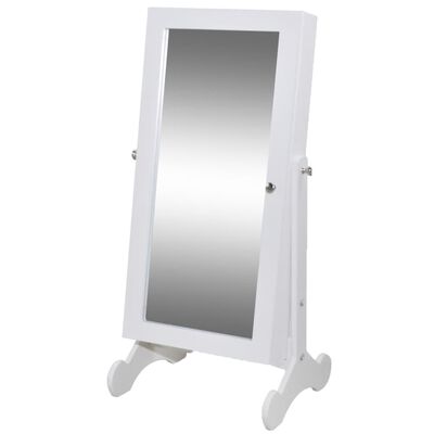 Valge ehtelaegas LED-tule ja peegliga