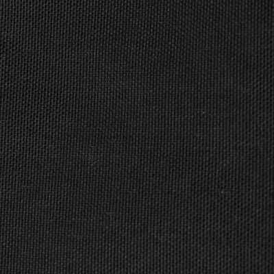 vidaXL oxford-kangast päikesepuri, kandiline, 3 x 3 m, must