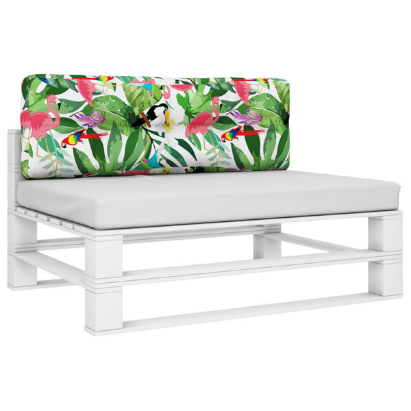 vidaXL euroaluse istmepadi, mitmev&auml;rviline, 120x40x12 cm, kangas