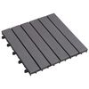 vidaXL Terrassiplaat 20 tk Hall 30 x 30 cm Akaatsia puit