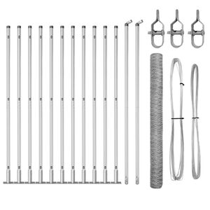 vidaXL Keevitatud Traat Aed Betoonalusega 25 x 1,6 m (L x K)