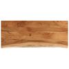 vidaXL lauaplaat 110x40x2,5 cm ristk&uuml;lik akaatsia naturaalne serv