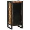 vidaXL Vannitoa kapp uksega Pruun 40 x 35 x 90 cm Tugev taastatud puit