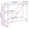 vidaXL Konsoollaud K&auml;sit&ouml;&ouml;puu 88,5 x 30 x 75 cm Tehispuit
