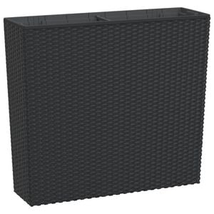 vidaXL taimekast eemaldatava sisuga, antratsiithall, 12/44 l PP-rotang