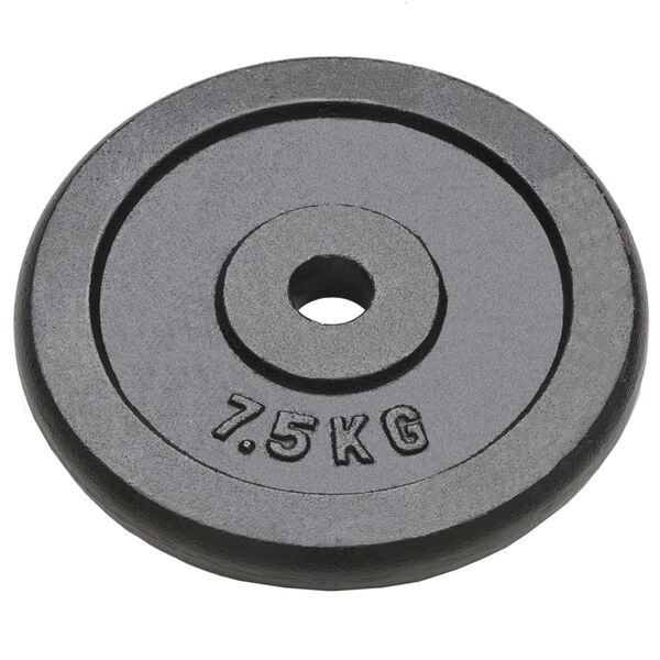 vidaXL kangi kettad, 4 tk, 4x7,5 kg, malm
