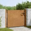 vidaXL aiav&auml;rav 100 x 100 cm corten terasest