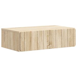 vidaXL Seinale kinnitatav k&uuml;lglaud Sonoma tamm 59 x 34,5 x 17 cm