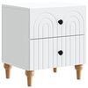 vidaXL &Ouml;&ouml;lambi kapp sahtliga Valge 43 x 34,5 x 48 cm Tehispuit