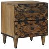 vidaXL &Ouml;&ouml;lambi kapp sahtliga Pruun 40 x 33,5 x 46 cm Tugev mango puu