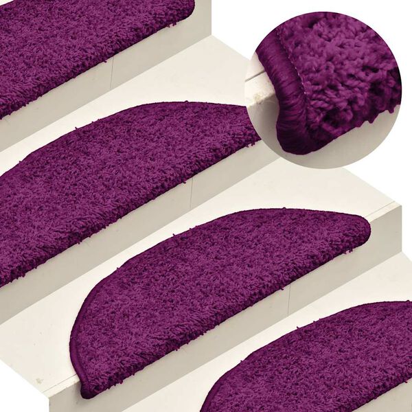 vidaXL trepimatid 30 tk 56 x 17 x 3 cm roosad poolringikujulised