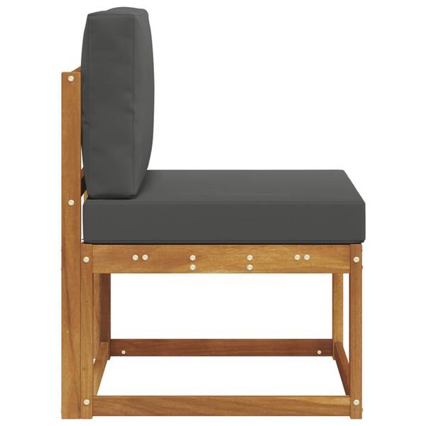 vidaXL V&auml;ljas Keskmine Diivan Tugev akatsiapuu Neutraalne