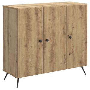 vidaXL K&otilde;ide Artisan tamm 89 x 34,5 x 80 cm Tehispuit