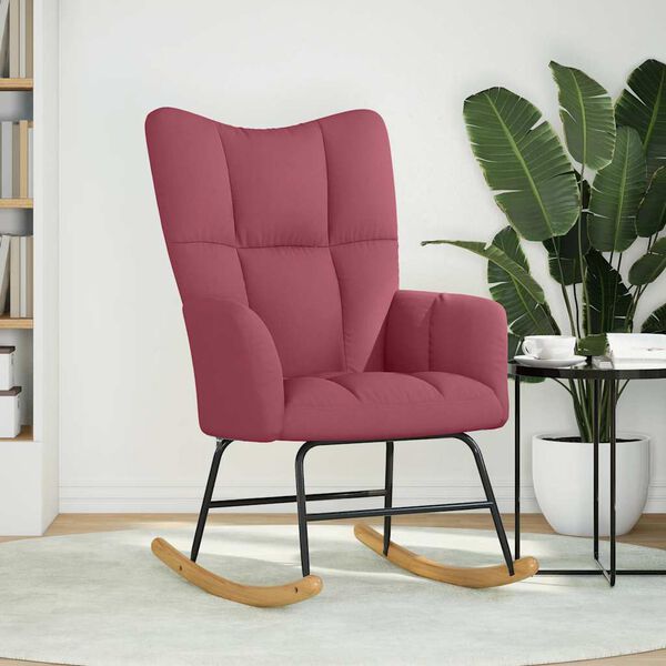 vidaXL kiiktool, veinipunane, kangas