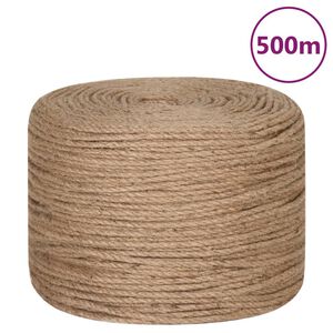 vidaXL k&ouml;is 100% džuut 6 mm 500 m