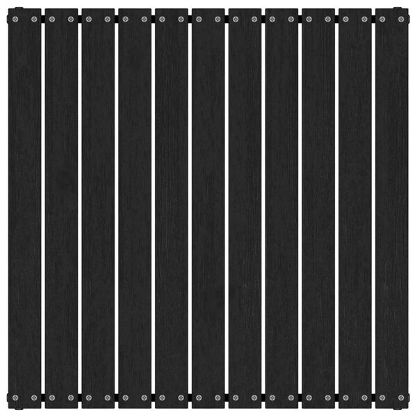 vidaXL aia jalapink padjaga, must, toekas männipuit