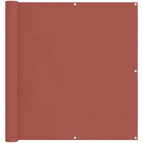 vidaXL R&otilde;du Eesriie Terrakota 110 x 400 cm Oxfordi kangas