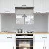 vidaXL K&ouml;gi Splashback 2 pcs Helehall 80 x 60 cm karastatud klaas
