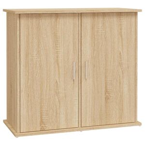 vidaXL akvaariumialus Sonoma tamm 81 x 36 x 73 cm t&ouml;&ouml;deldud puit