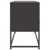 vidaXL telerikapp, must, 100,5x39x60,5 cm, teras