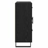 vidaXL K&otilde;ide sahtliga Must tamm 69,5 x 34 x 90 cm